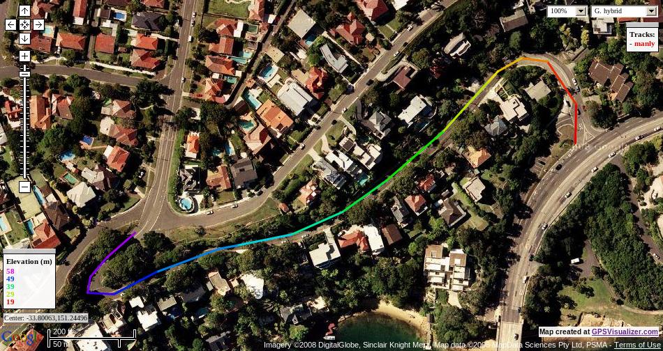 Spit Bridge North - Battle Blvd Route